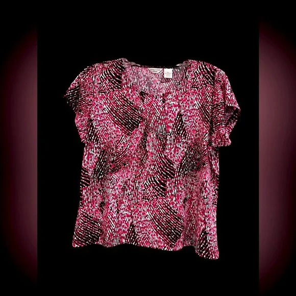 3 Womens Laura Ashley petite dress blouses. - Picture 13 of 16